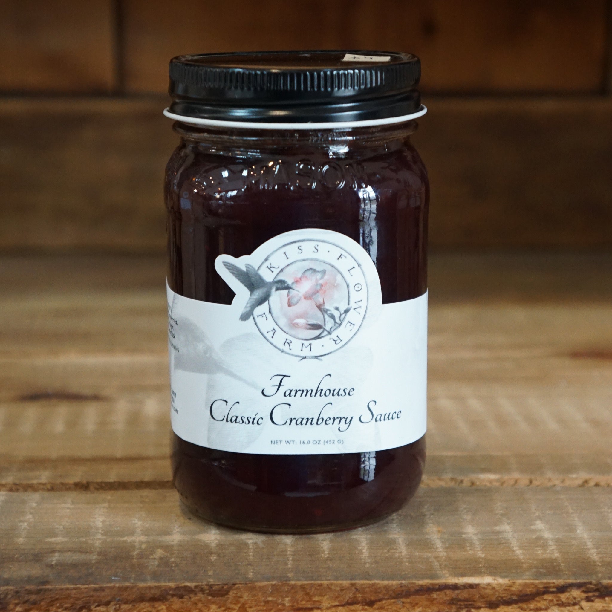 Farmhouse Cranberry Sauce by Kiss Flower Farm Mayflower Mercantile